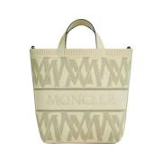 Handbags Moncler , Beige , Dames