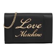 Lovely Love Crossbody bag Love Moschino , Black , Dames