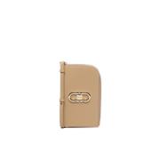 Wallets Cardholders Salvatore Ferragamo , Beige , Dames