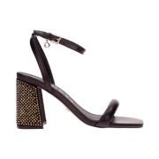 High Heel Sandals Guess , Black , Dames