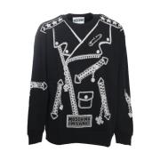 Sweatshirts & Hoodies Moschino , Black , Heren