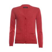 Roberto Sarto vest Cardigan v-neck 411120/h245 red (poppy red) Roberto...