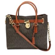 Pre-owned Leather totes Michael Kors Pre-owned , Brown , Dames