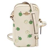 Pre-owned Leather crossbody-bags Coach Pre-owned , White , Dames