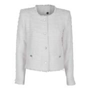Tweed Jackets IRO , White , Dames