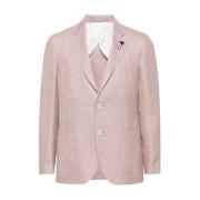 Verhoog je stijl met Special Blazer Lardini , Pink , Heren