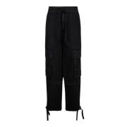Wide Trousers Isabel Marant , Black , Dames