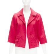 Pre-owned Polyester outerwear Marni Pre-owned , Red , Dames
