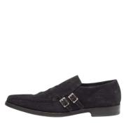 Pre-owned Suede flats Prada Vintage , Blue , Heren