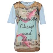 Pre-owned Cotton tops Moschino Pre-Owned , Multicolor , Dames