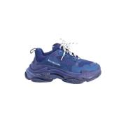 Pre-owned Plastic sneakers Balenciaga Vintage , Blue , Dames