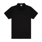 Polo Shirts Sunspel , Black , Heren