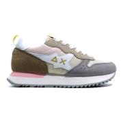 Cream Stargirl Sneakers Lente Zomer 2024 Sun68 , Multicolor , Dames