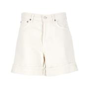 Short Shorts Agolde , White , Dames