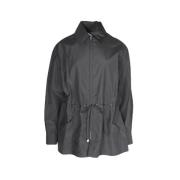 Pre-owned Polyester outerwear Chanel Vintage , Black , Dames