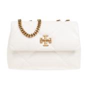 Kleine schoudertas met diamanten Tory Burch , White , Dames