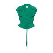 Vests P.a.r.o.s.h. , Green , Dames