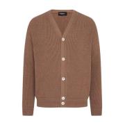 Cardigans Kiton , Brown , Heren