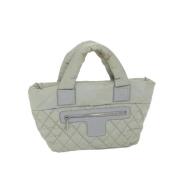 Pre-owned Nylon handbags Chanel Vintage , Gray , Dames