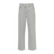 Straight Jeans Agolde , Gray , Dames