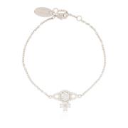 ‘Valentina’ armband met logo Vivienne Westwood , Gray , Dames