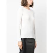 Long Sleeve Tops Emporio Armani , White , Dames