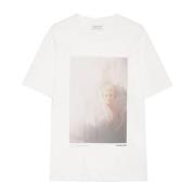 T-Shirts Anine Bing , White , Dames