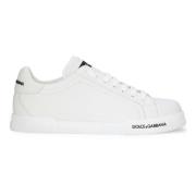 Witte platte schoenen Dolce & Gabbana , White , Heren