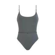 ONE Piece Badpak Calvin Klein , Green , Dames