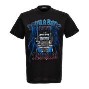 T-Shirts Dsquared2 , Black , Heren