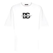 Witte T-shirts en Polos Dolce & Gabbana , White , Heren