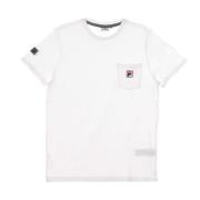 Witte Taren Streetwear T-shirt Fila , White , Heren