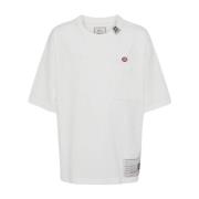 Zak T-Shirt Modello Mihara Yasuhiro , White , Heren