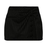 Short Skirts Courrèges , Black , Dames