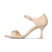 High Heel Sandals AGL , Pink , Dames