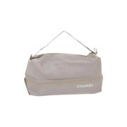 Pre-owned Nylon chanel-bags Chanel Vintage , Gray , Dames