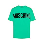 T-Shirts Moschino , Green , Heren