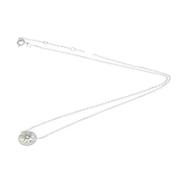 Pre-owned White Gold necklaces Dior Vintage , Gray , Dames
