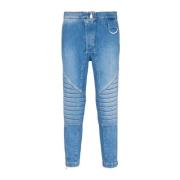 Balmain low rise slim cut jeans Balmain , Blue , Dames