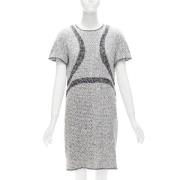 Pre-owned Fabric dresses Chanel Vintage , Gray , Dames