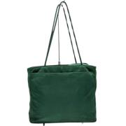 Pre-owned Fabric shoulder-bags Prada Vintage , Green , Unisex