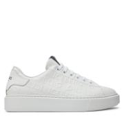 Witte Leren Sneakers Regular Fit Iceberg , White , Heren