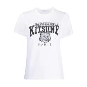 Tops Maison Kitsuné , White , Dames