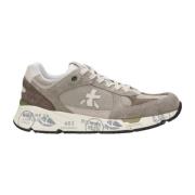 Retro Beige Sneakers Premiata , Beige , Heren