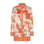 Shirts Kiton , Orange , Dames