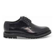 Laced Shoes Guidi , Black , Heren