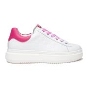 Witte Sneakers E409913D Stijlvol Ontwerp Nerogiardini , Multicolor , D...