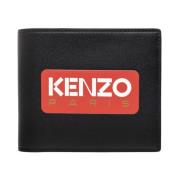Portemonnee met logo Kenzo , Black , Dames