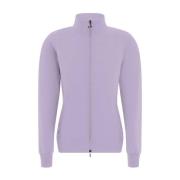 Lila Zip Core Sweatshirt Deha , Purple , Dames