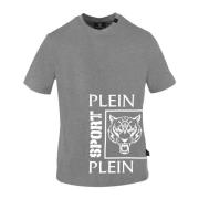 T-Shirts Plein Sport , Gray , Heren